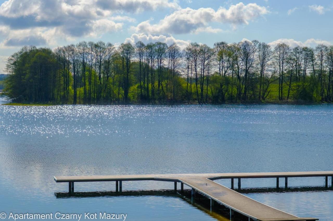Czarny Kot Mazury Dom Caloroczny Villa Malkinie Bagian luar foto